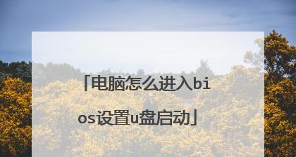 台式机如何设置u盘启动？bios设置中有哪些常见问题？
