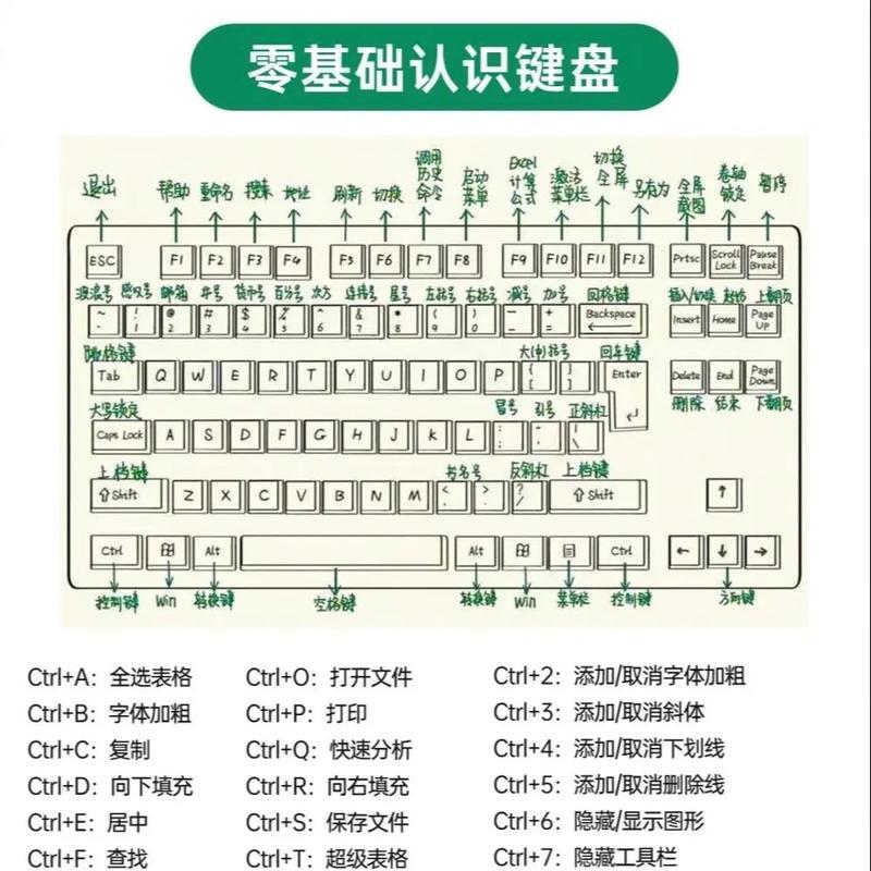 电脑键盘全图解析（从键帽到按键信号）